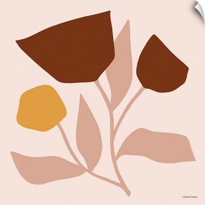 Modern Graphic Floral Stem