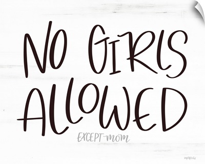 No Girls Allowed
