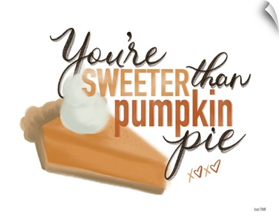 Sweeter Than Pumpkin Pie