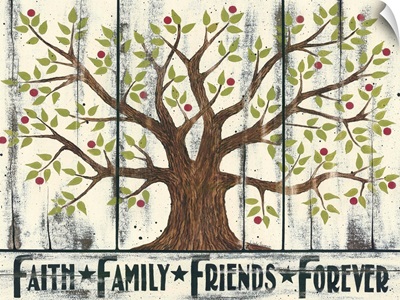 Tree - Faith Family Friends Forever