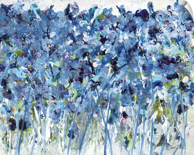 Wildflowers In Blue