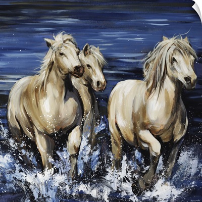 Great Wall | - Big Art Horse Canvas Photography Horse Art Horse &
