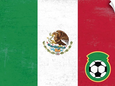Soccer Flag, Mexico