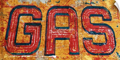 Vintage Gas Sign