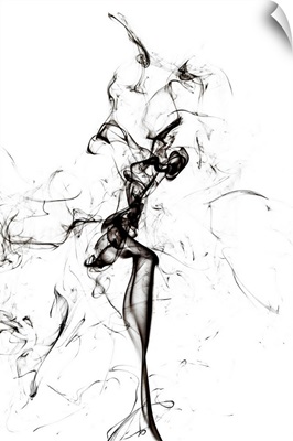 Abstract Black Smoke - The Dancer