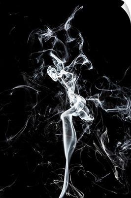 Abstract White Smoke - The Dancer