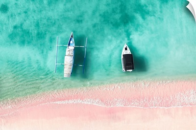 Aerial Summer - Pink Beach Bali