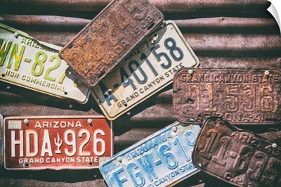 American West - US License Plates