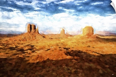 Arizona Monument Valley, Wild West Painting Series