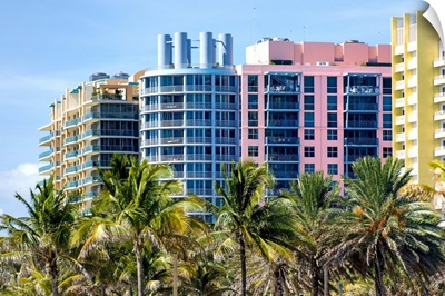 Art Deco Colors, Architecture of Miami Beach