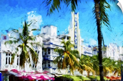 Art Deco District, Oil Painting Series