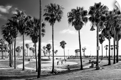 Black And White California Collection - Venice Beach Skate Park
