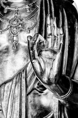Black And White Japan Collection - Golden Buddha Hand