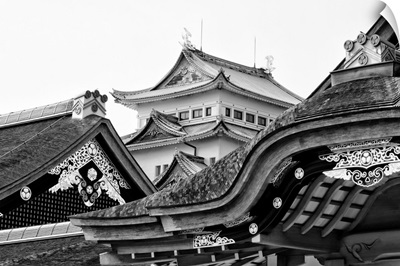Black And White Japan Collection - Nagoya Castle