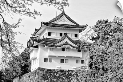 Black And White Japan Collection - Nagoya White Castle