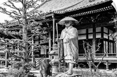 Black And White Japan Collection - Traditional Japanese Temple