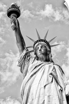 Black And White Manhattan Collection - Lady Liberty II