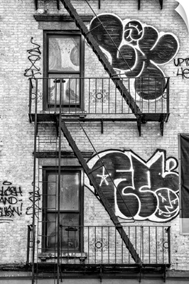 Black And White Manhattan Collection - NY Facade I