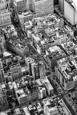 Black And White Manhattan Collection - NYC Sky View