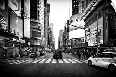 Black And White Manhattan Collection - Times Square