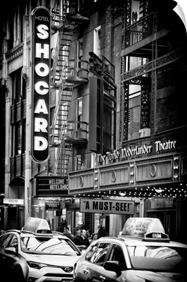 Black And White Manhattan Collection - Times Square Theatre
