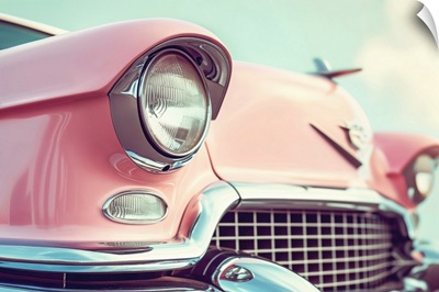 California Dreaming - Pink Classic Car