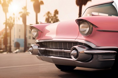 California Dreaming - Venice Pink Retro Car