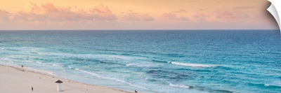 Cancun, Ocean view at Sunset II