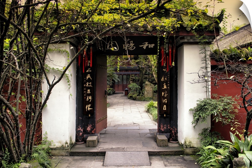 Chinese Traditional Door entry, China 10MKm2 Collection.