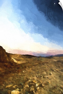 Desert Sunset, Wild West Painting Series