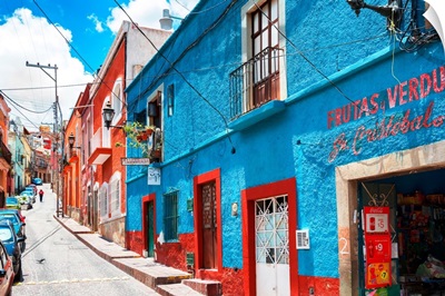 Guanajuato V, Colorful Street