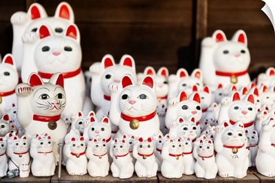 Japan Rising Sun Collection - Japanese Lucky Cat Statues Temple