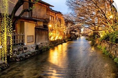Japan Rising Sun Collection - Kyoto Japan Spring River View