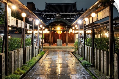 Japan Rising Sun Collection - Kyoto Temple By Night