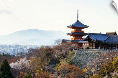 Japan Rising Sun Collection - Pagoda Kiyomizu-Dera Temple
