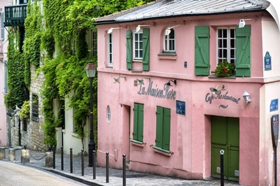La Maison Rose in Montmartre - Paris