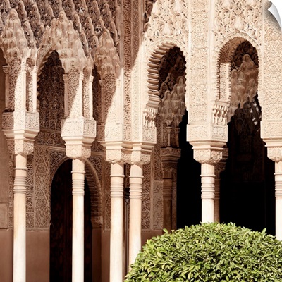 Made in Spain Square Collection - Arabic Arches in Alhambra