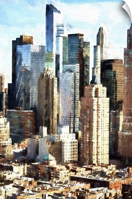 Manhattan Buildings, NYC Painting Series