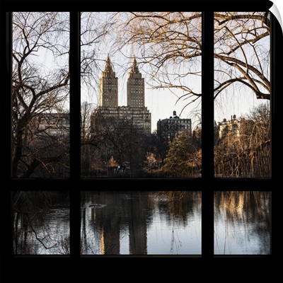 New York view from the window - Central Park
