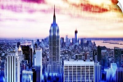 NYC Colors Sunset - Urban Stretch Series