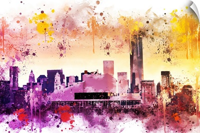 NYC Watercolor Collection - At the Top