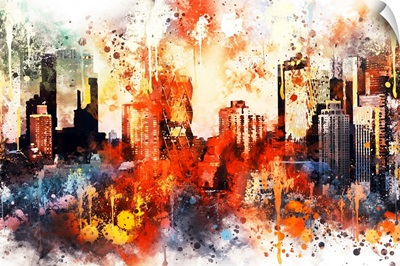 NYC Watercolor Collection - Colors of Manhattan