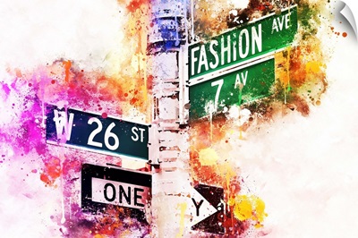 NYC Watercolor Collection - Fashion Ave