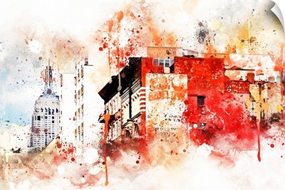 NYC Watercolor Collection - Manhattan Architecture