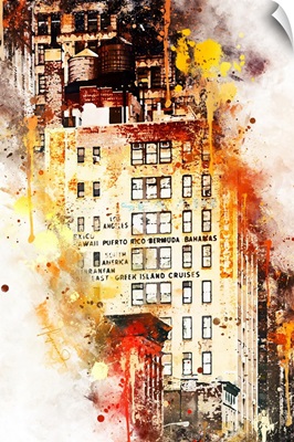 NYC Watercolor Collection - US Building
