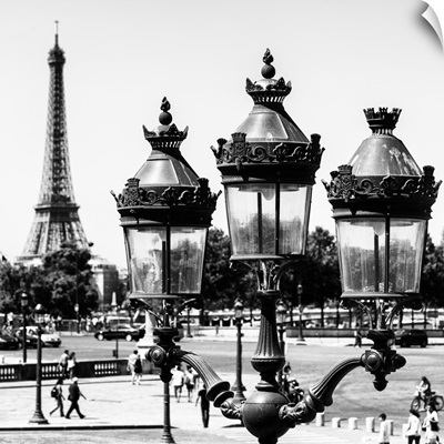 Parisian Lamppost  and the Eiffel Tower