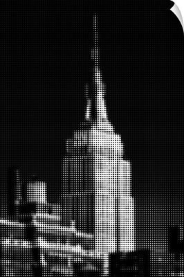 Pixels Print Series - The Empire State Building
