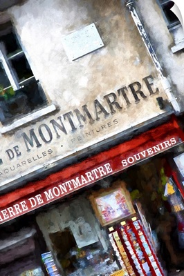 Souvenirs Montmartre, Paris Painting Series