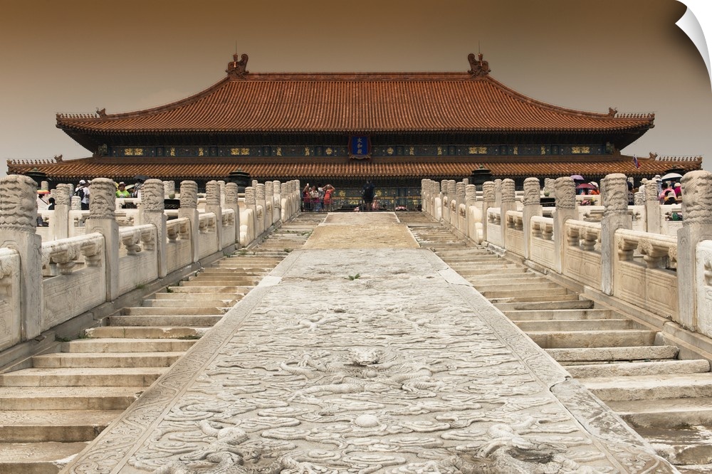 Stairs Forbidden City, China 10MKm2 Collection.