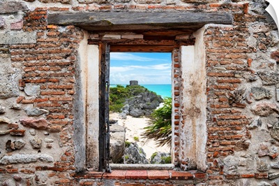 Tulum Ruins along Caribbean Coastline